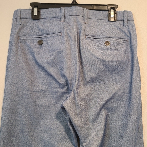 Ted Baker Volvek Blue Classic Fit Trousers -Size 30 - Picture 5 of 6